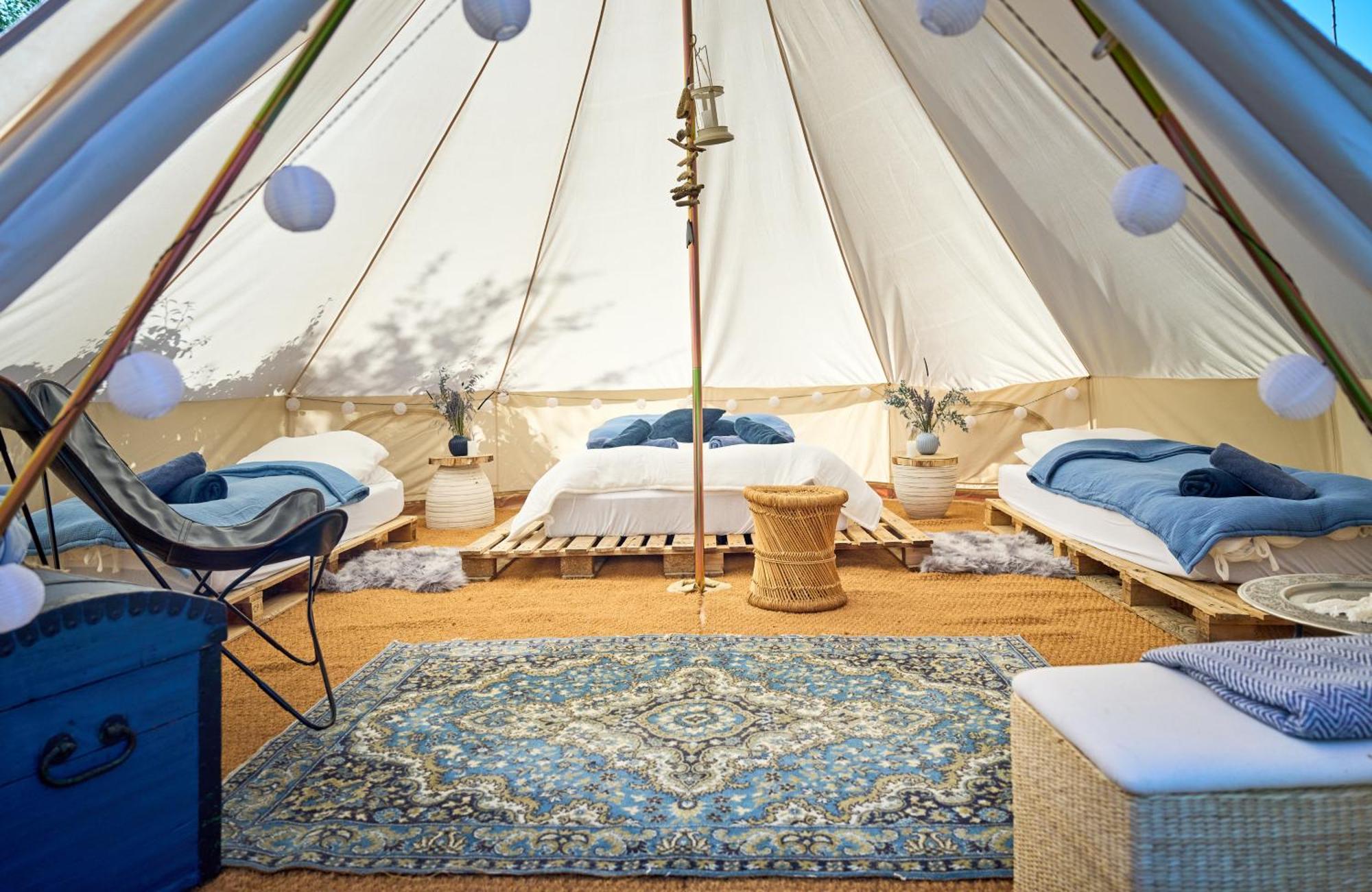 Отель Hesselgaard Glamping Dalby Экстерьер фото