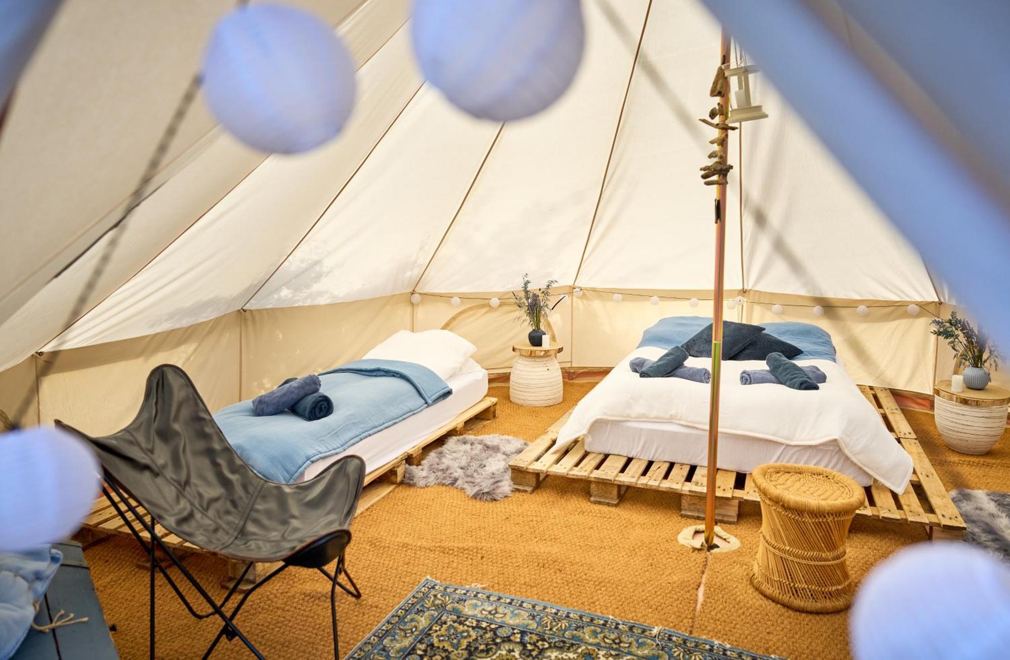 Отель Hesselgaard Glamping Dalby Экстерьер фото