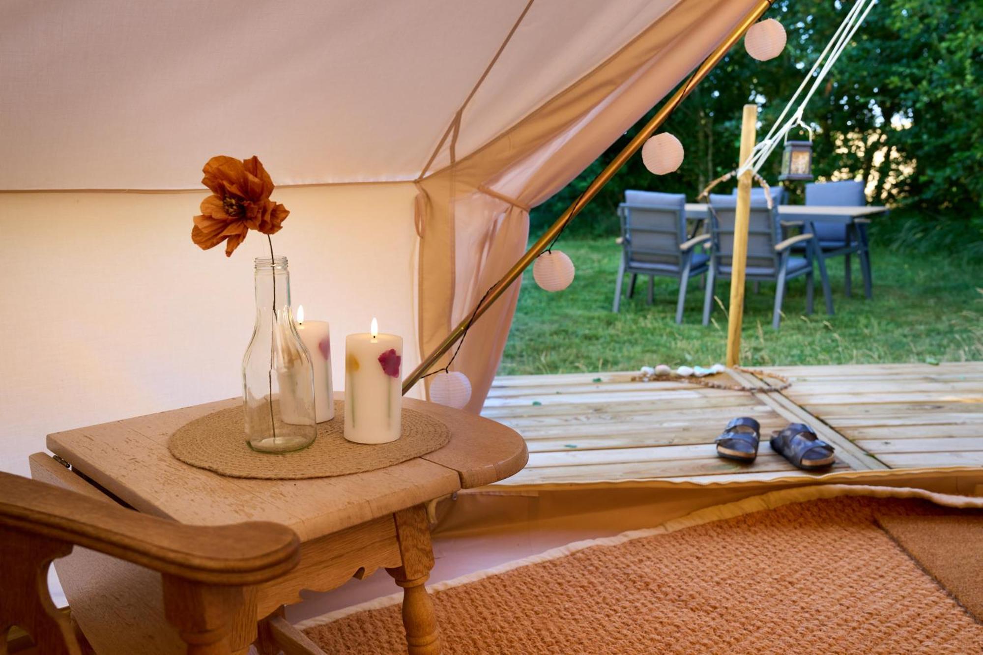 Отель Hesselgaard Glamping Dalby Экстерьер фото