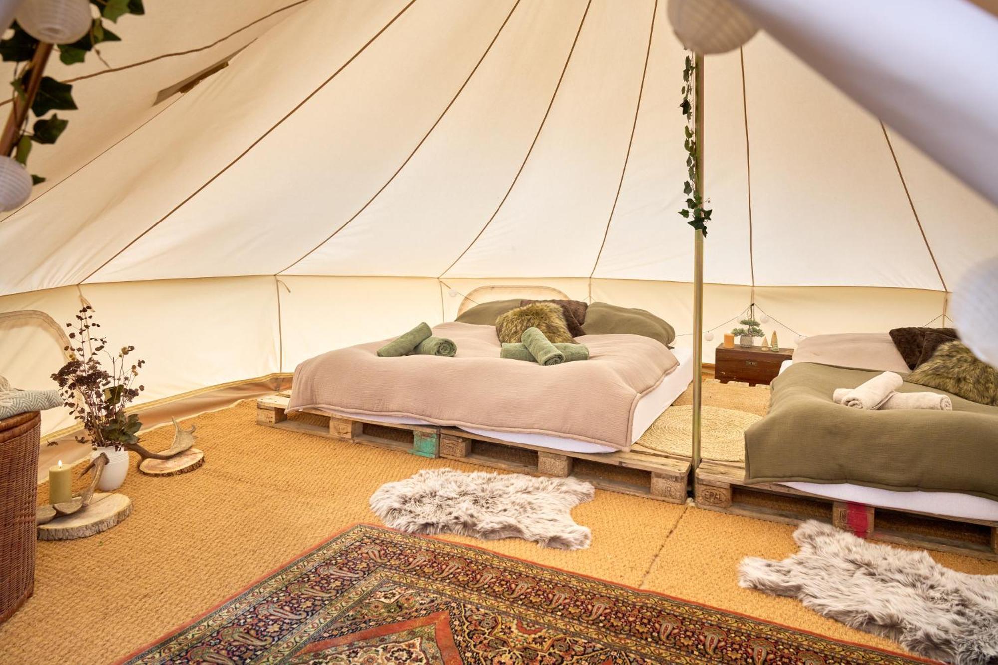 Отель Hesselgaard Glamping Dalby Экстерьер фото