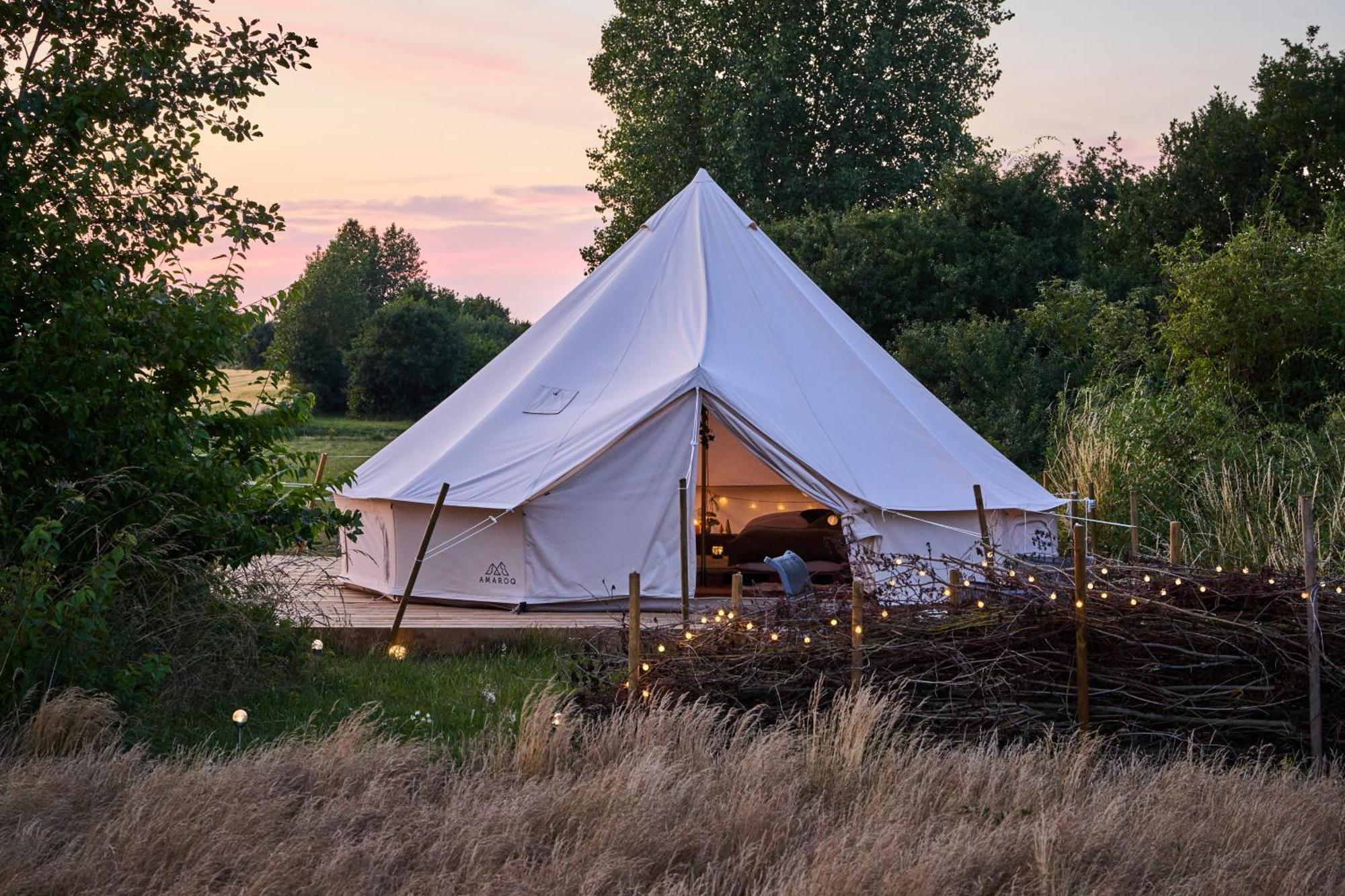 Отель Hesselgaard Glamping Dalby Экстерьер фото