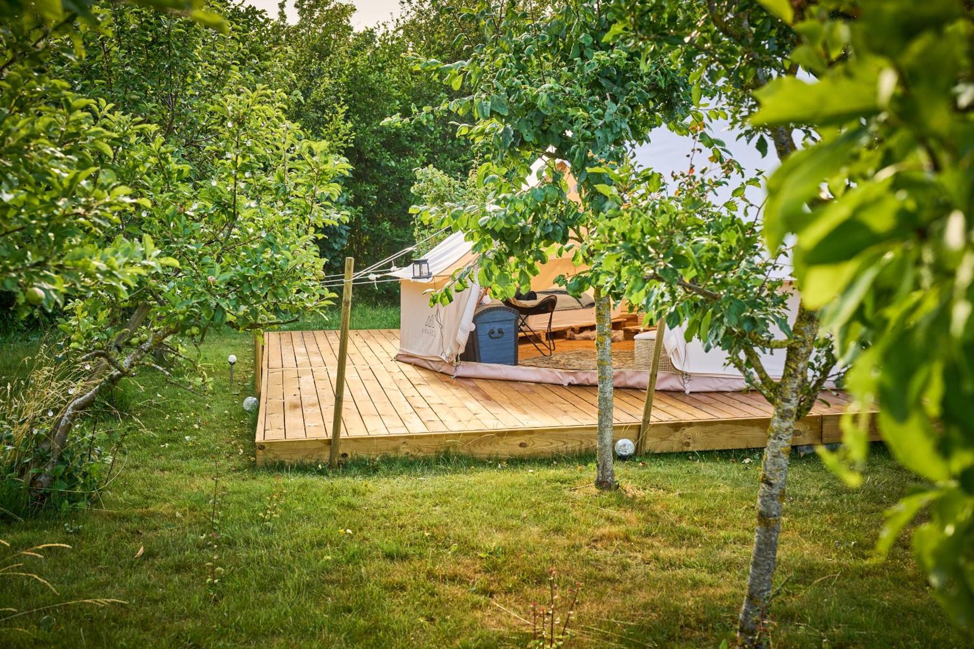 Отель Hesselgaard Glamping Dalby Экстерьер фото